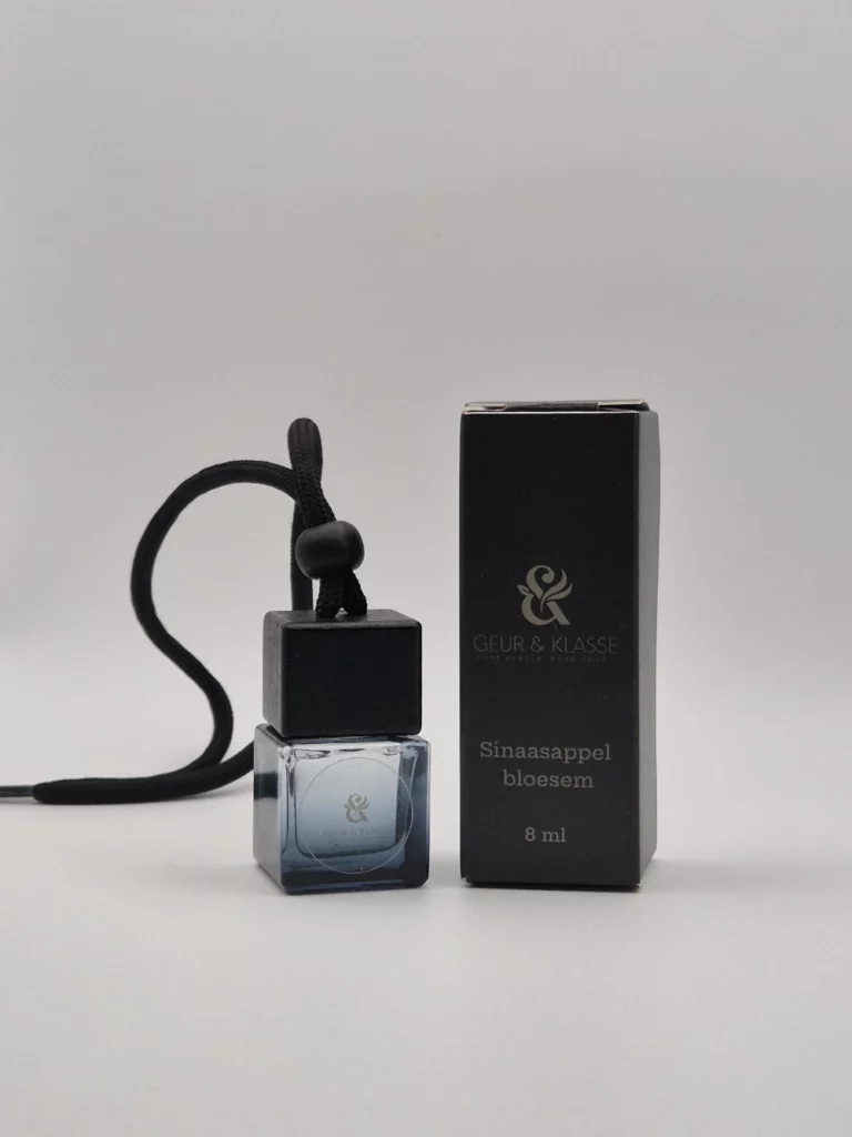 Verpakking autoparfum Sinaasappel bloesem versie met hanger