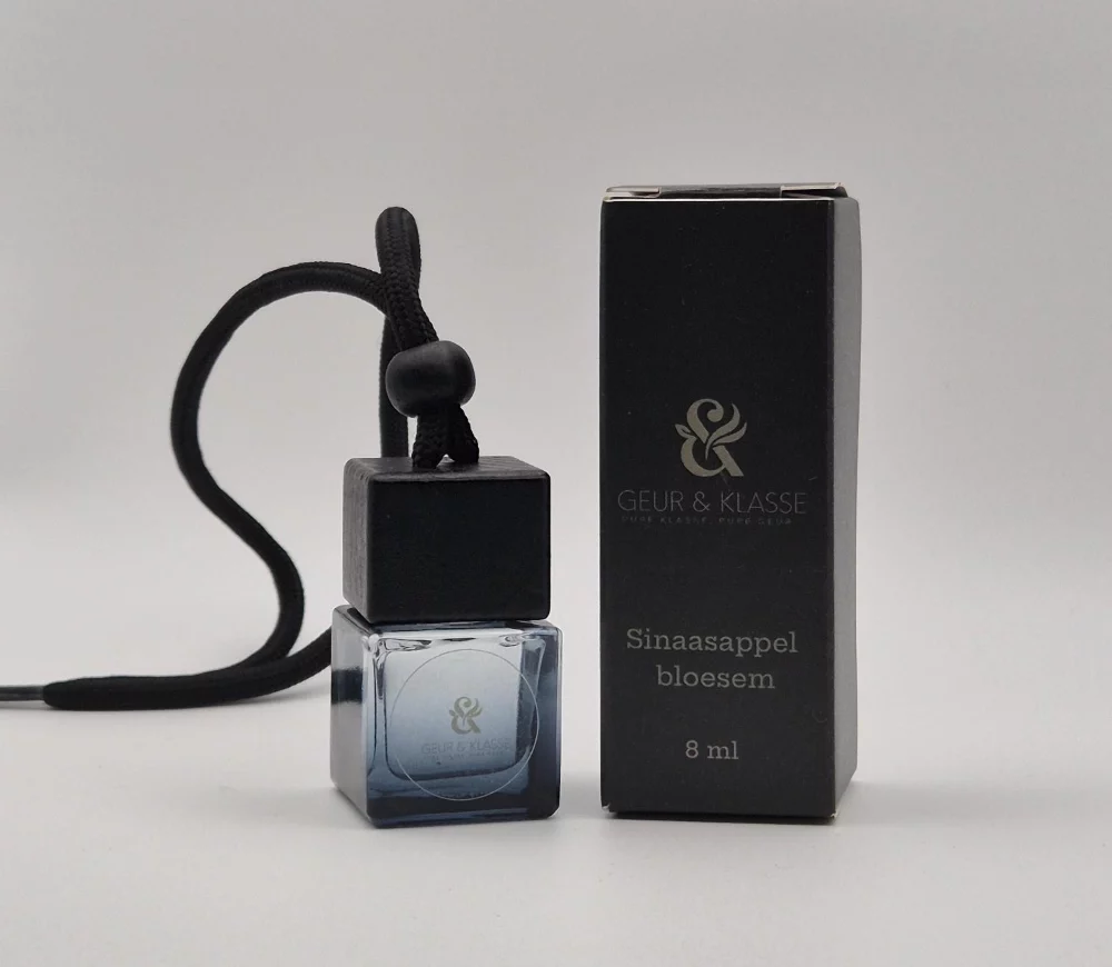 Verpakking autoparfum Sinaasappel bloesem versie met hanger