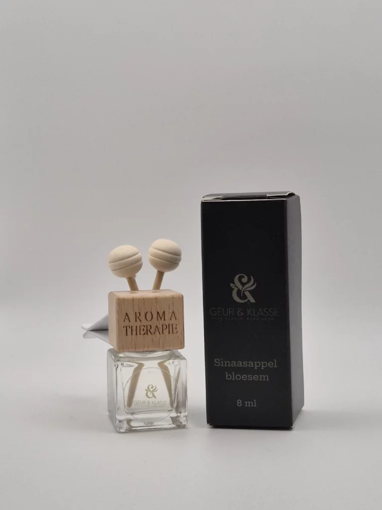 Verpakking autoparfum sinaasappelbloesem versie met hanger
