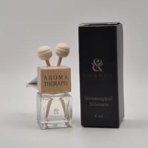 Verpakking autoparfum sinaasappelbloesem versie met hanger