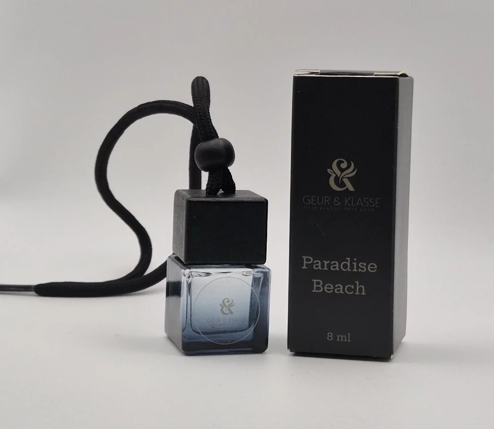 Autoparfum Paradise Beach versie met hanger