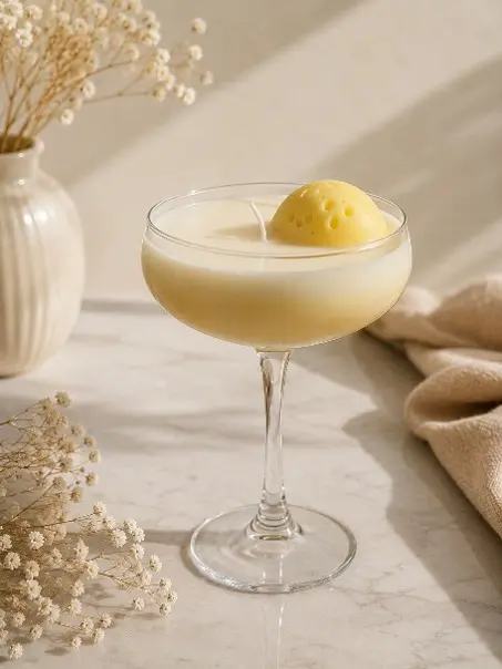 Hangemaakte Lemon Velvet Kaars