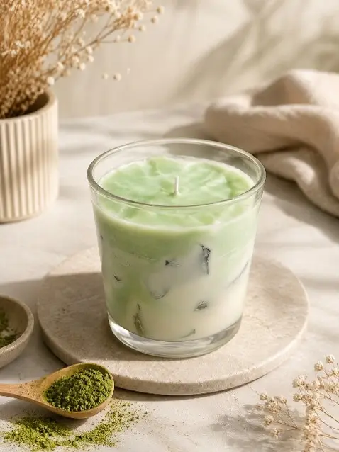 Luxe kaars Velvet Matcha